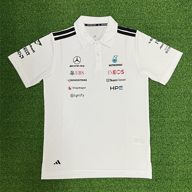 Mercedes-AMG 2026 Team Polo White T-shirt
