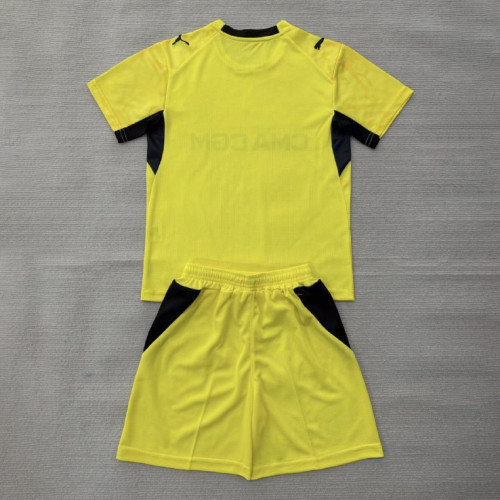Marseille Yellow Goalkeeper Kids Suit 26/27