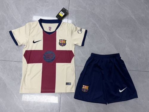 Barcelona Fourth Kids Suit 26/27