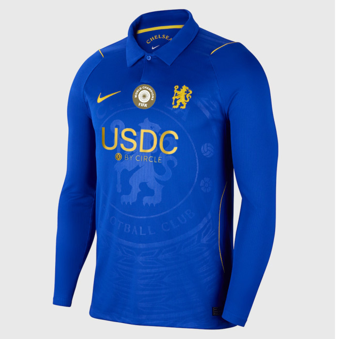 Chelsea Home Man Long Sleeve Jersey 26/27
