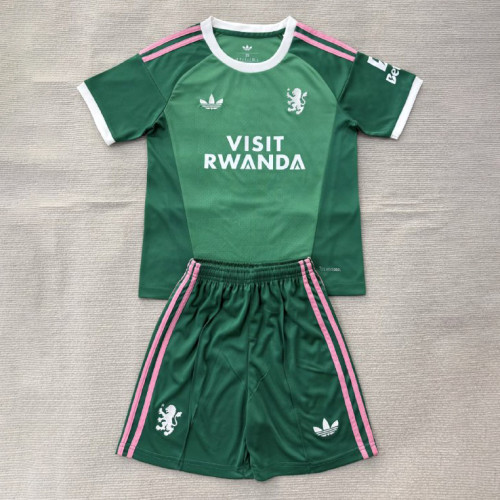 Aston Villa Green Goalkeeper Men Jersey Suit 26/27
