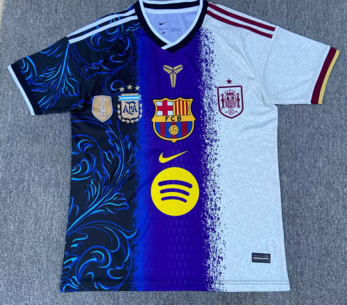Argentina x Barcelona x Spain Mashup Classic Jerseys 2026