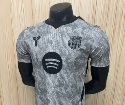 Barcelona Grey Goalkeeper Player Men Jersey 26/27