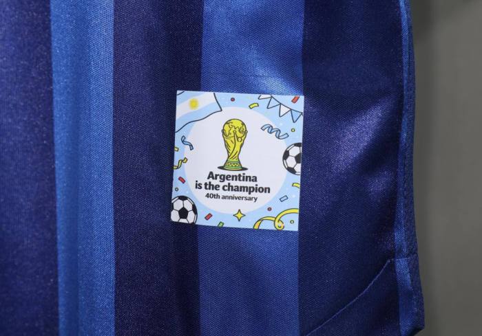 Argentina 1986 40th Anniversary Commemorative Player Men Jersey