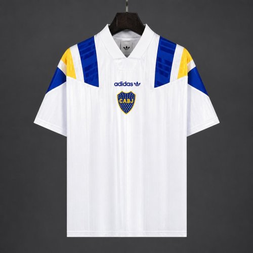 Boca EQT White Men Jersey 26/27