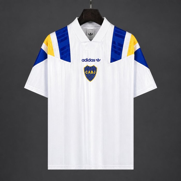 Boca EQT White Men Jersey 26/27