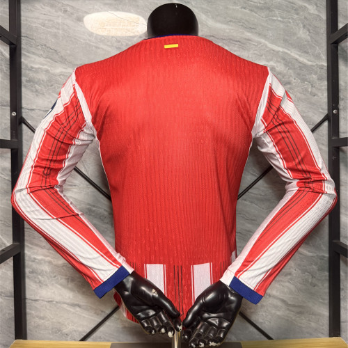 Atletico Madrid Home Player Long Sleeve Man Jersey 26/27