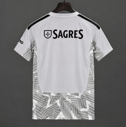 SL Benfica Grey Goalkeeper Men Jersey 26/27