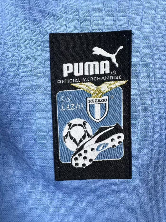 Lazio Home Long Sleeve Retro Jersey 1998/99