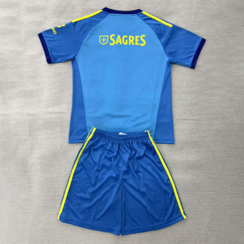 SL Benfica Blue Goalkeeper Kids Suit 26/27