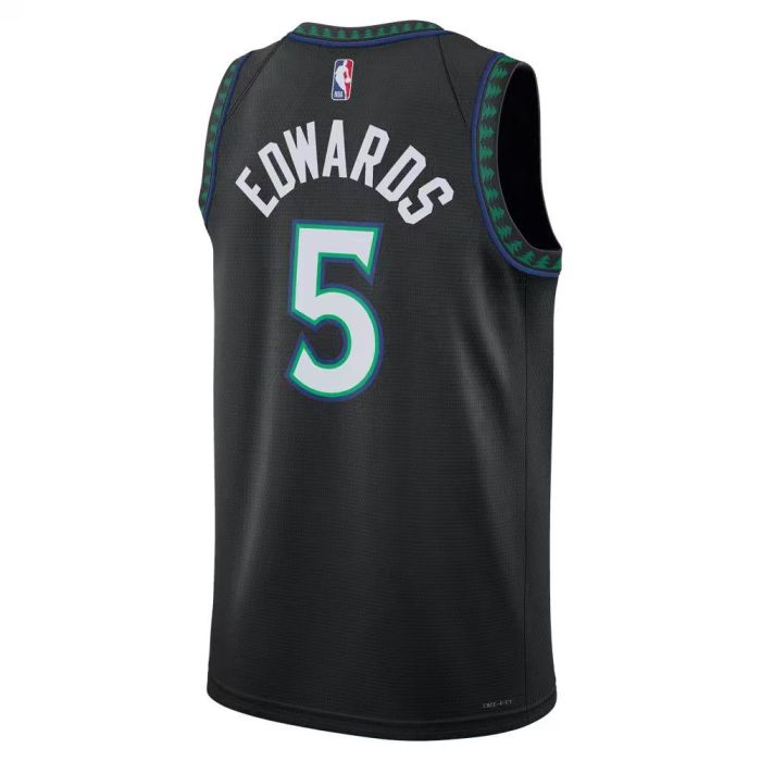 Minnesota Timberwolves Man Jersey Black 22/23