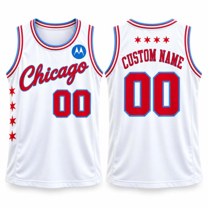 Chicago Bulls Man Jersey White Anniversary City Edition 26/27