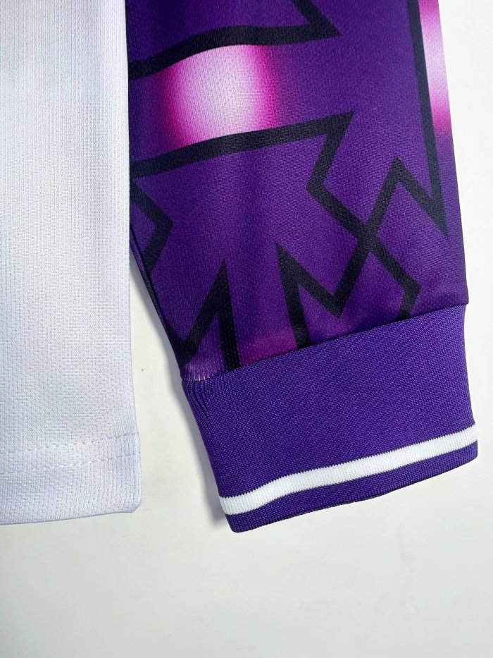 Fiorentina Away Long Sleeve Retro Jersey 92/93