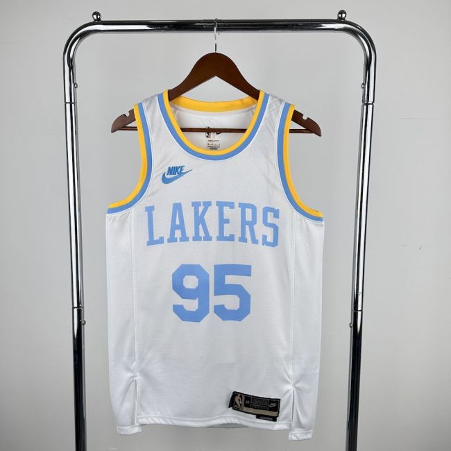 Juan Toscano-Anderson Los Angeles Lakers Classic Edition 2023/24 Swingman Jersey Retro White