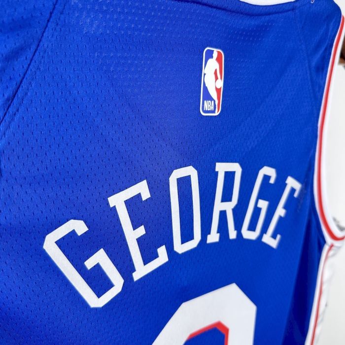 Paul George Philadelphia 76ers 2023/24 Swingman Away Jersey Blue
