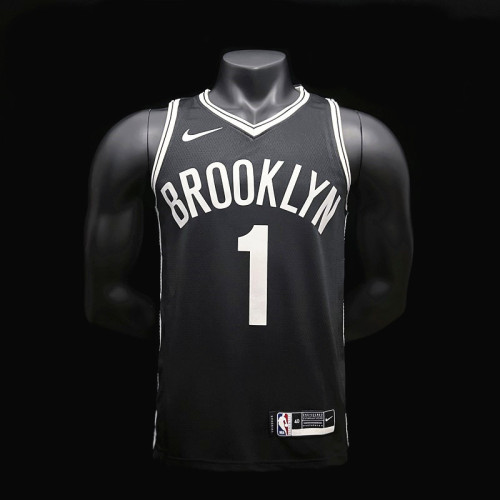 Mikal Bridges Brooklyn Nets  Icon Edition Swingman Jersey Black