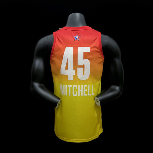 Donovan Mitchell Utah Jazz 2022 All-Star West Swingman Jersey Gradient
