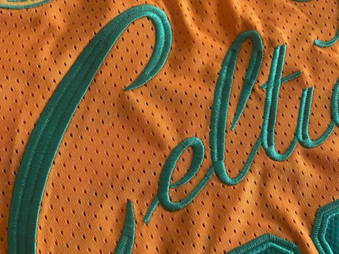 Worldwide Respect Boston Celtics Statement Edition Swingman Jersey Orange