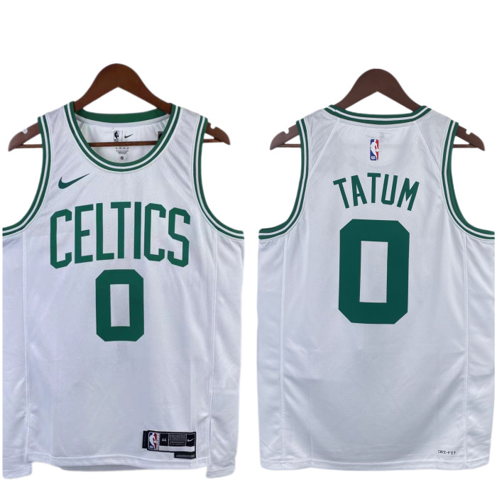 Jayson Tatum Boston Celtics Association Edition Swingman home Jersey White