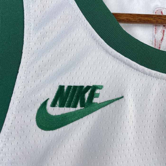 Jaylen Brown Boston Celtics 75th Anniversary 23/24 Swingman Retro Jersey White