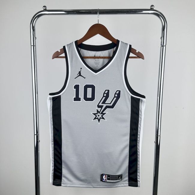 Jeremy Sochan San Antonio Spurs 2021/22 Statement Edition Swingman Jersey Gray