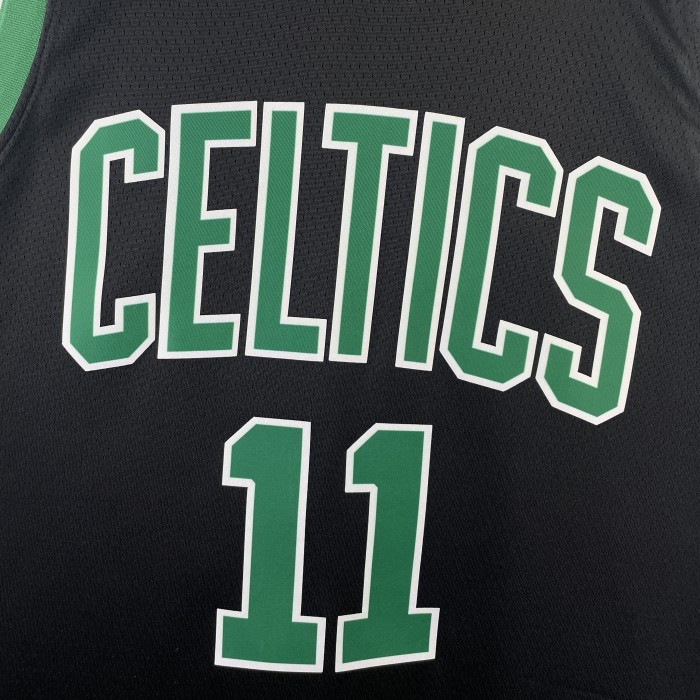 Kyrie Irving Boston Celtics Statement Edition Swingman Retro Jersey Black