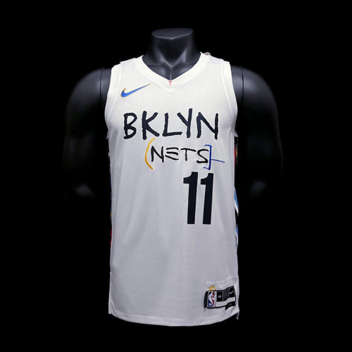Kyrie Irving Brooklyn Nets City Edition Swingman Jersey White