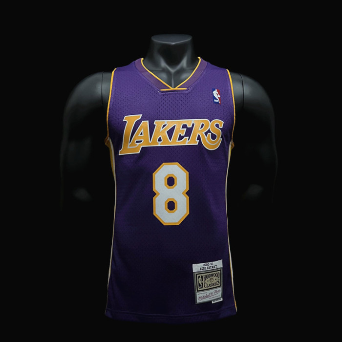 Kobe Bryant Los Angeles Lakers Hardwood Classics Swingman Jersey Purple