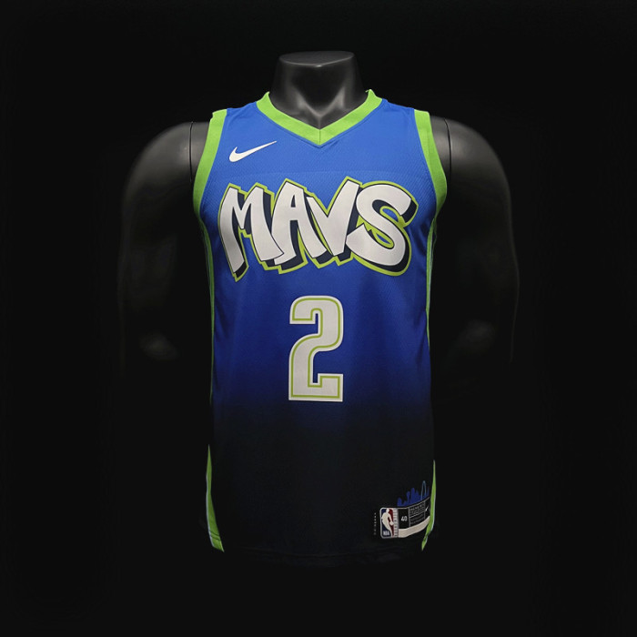 Kyrie Irving Dallas Mavericks City Edition Swingman Jersey Blue