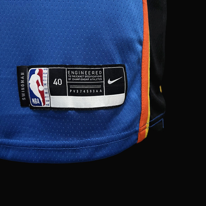 Shai Gilgeous-Alexander Oklahoma City Thunder Icon Edition 23/24 Swingman Jersey Blue