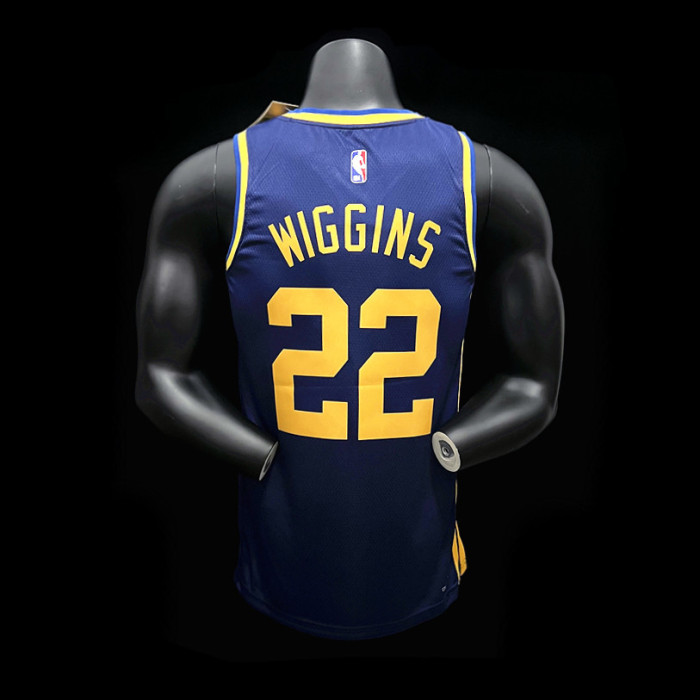 Andrew Wiggins Golden State Warriors Statement Edition Swingman Jersey 22/23 Blue