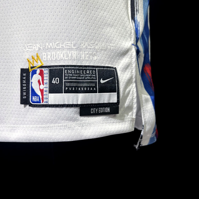 James Harden Brooklyn Nets City Edition Swingman Jersey White