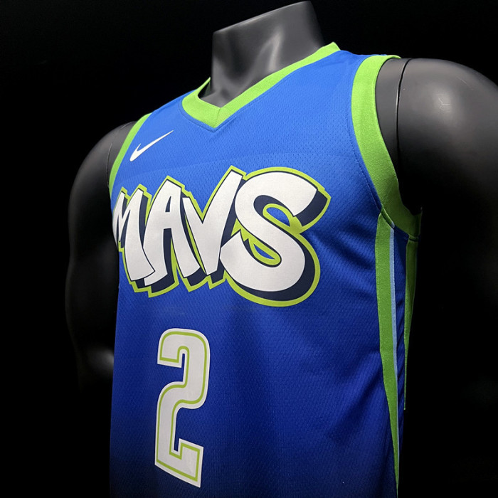 Kyrie Irving Dallas Mavericks City Edition Swingman Jersey Blue