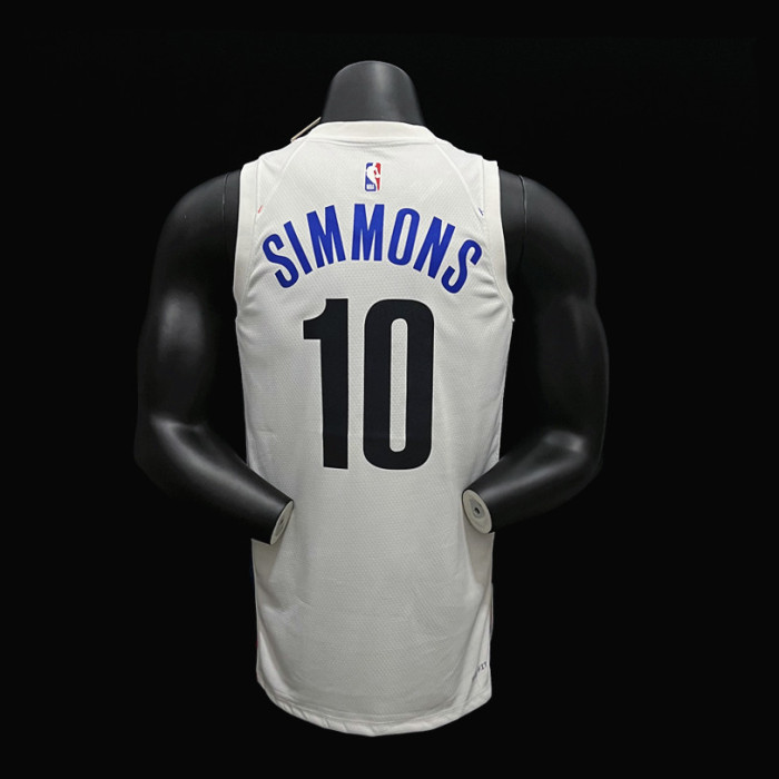 Ben Simmons Brooklyn Nets City Edition Swingman Jersey White