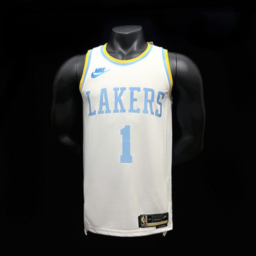 D'Angelo Russell Los Angeles Lakers Classic Edition Swingman Jersey 22/23 White