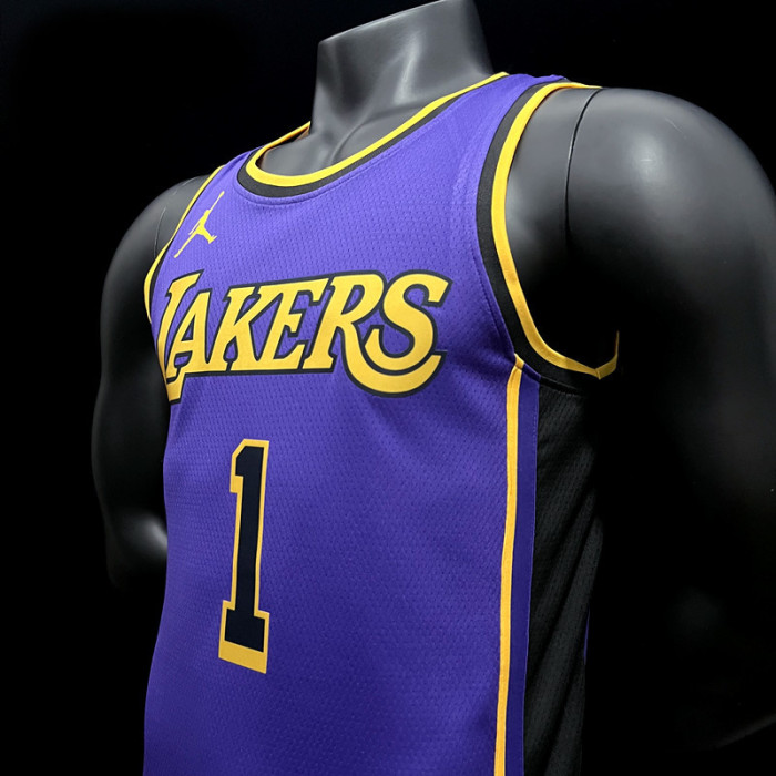 D'Angelo Russell Los Angeles Lakers Statement Edition Swingman Jersey 22/23 Purple