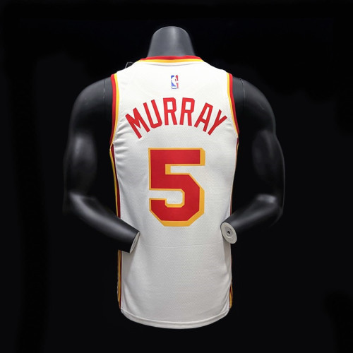 Dejounte Murray Atlanta Hawks Association Edition Swingman Jersey 22/23 White