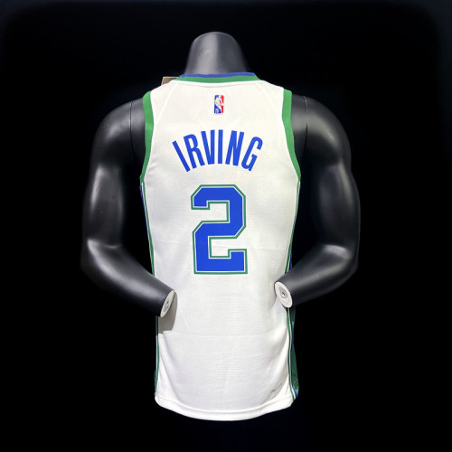 Kyrie Irving Dallas Mavericks City Edition 22/23 Swingman Jersey White