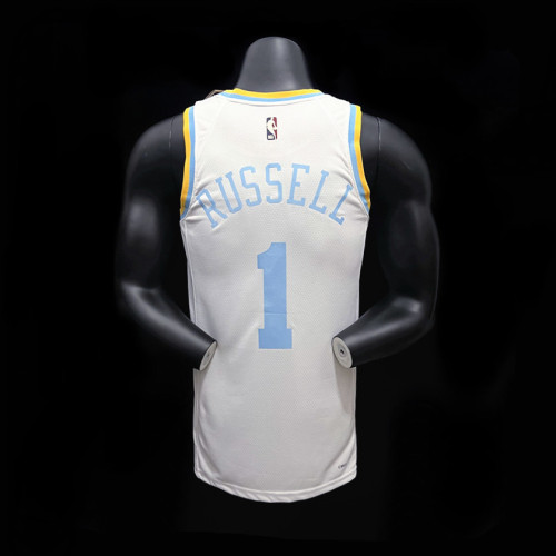 D'Angelo Russell Los Angeles Lakers Classic Edition Swingman Jersey 22/23 White