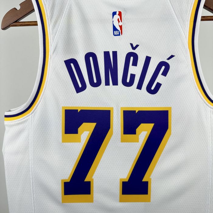 Luka Dončić Los Angeles Lakers Association Edition Swingman Jersey 23/24 White