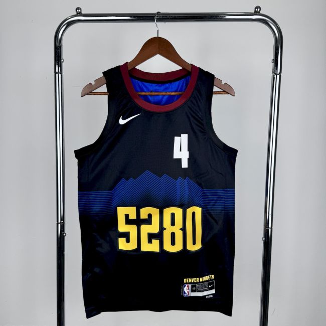 Russell Westbrook Denver Nuggets City Edition 2024/25 Swingman Jersey Black