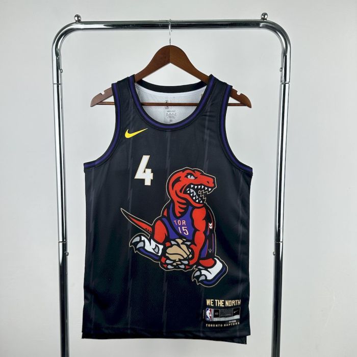 Scottie Barnes Toronto Raptors City Edition Swingman Jersey 24/25 Black