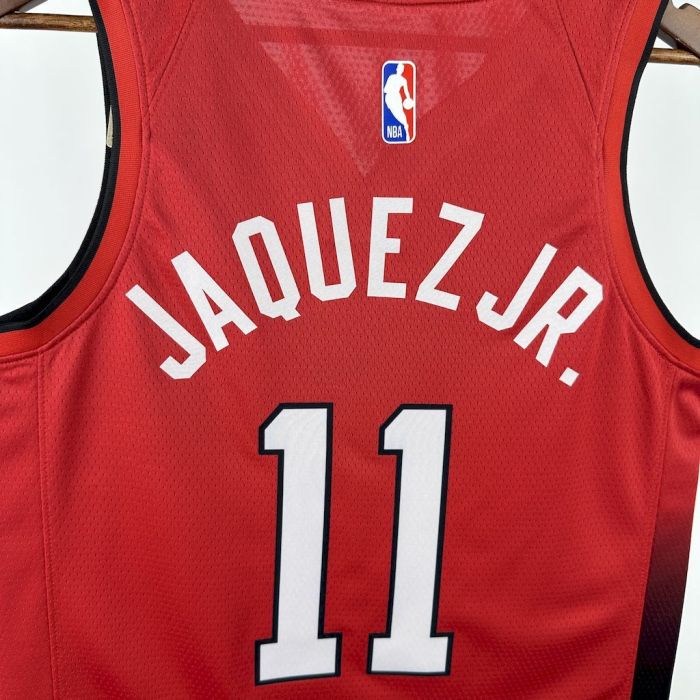 Jaime Jaquez Jr. Miami Heat City Edition 24/25 Swingman Jersey Red
