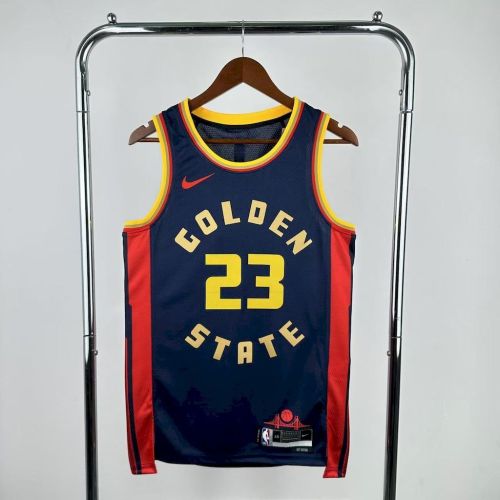Draymond Green Wiggins Golden State Warriors City Edition Swingman Jersey 24/25 Blue