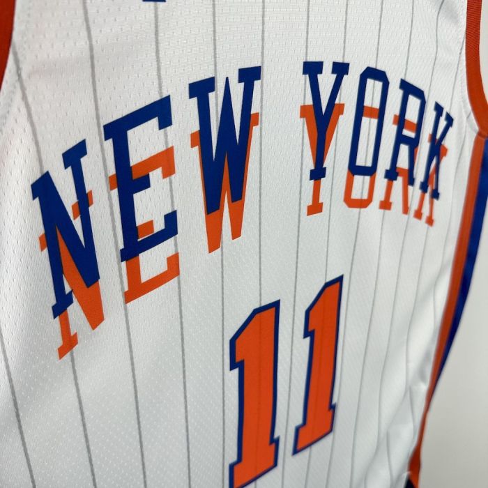 Jalen Brunson New York Knicks City Edition Swingman Jersey 24/25