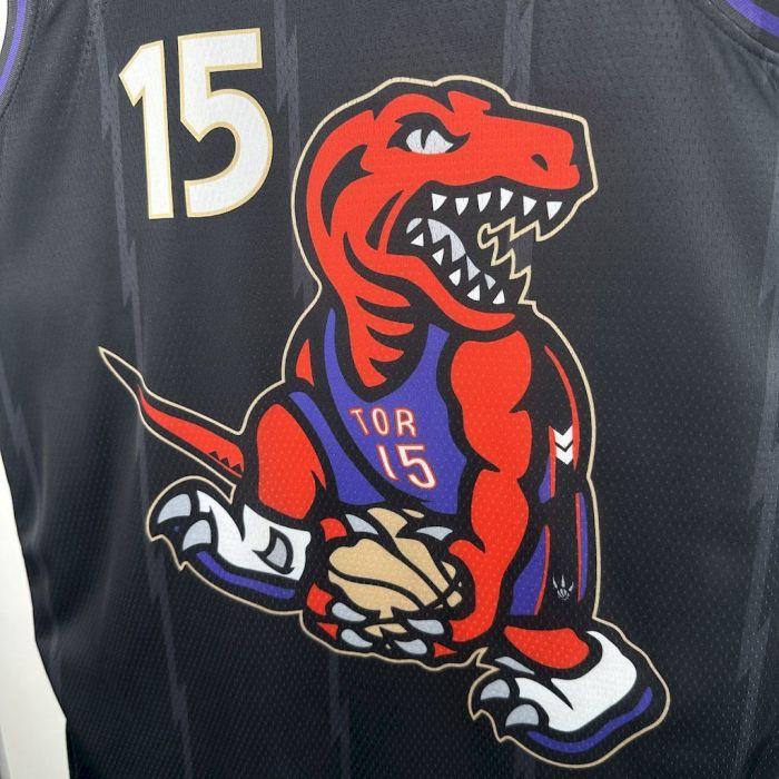 Vince Carter Toronto Raptors City Edition Swingman Jersey 24/25 Black