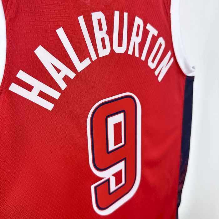 Tyrese Haliburton Tatum Team USA 2024 Swingman Jersey Red