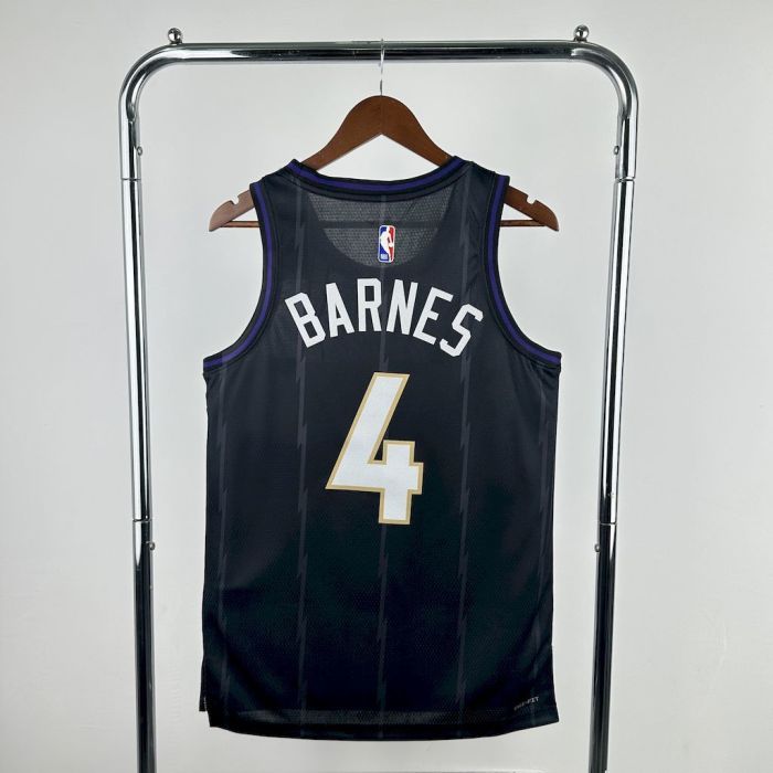 Scottie Barnes Toronto Raptors City Edition Swingman Jersey 24/25 Black