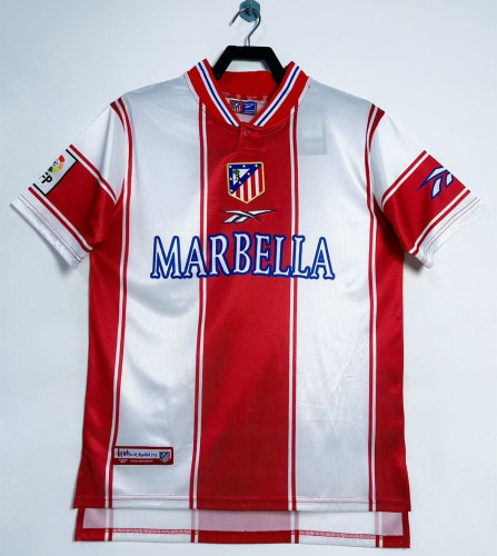 Atletico Madrid Home Retro Jersey 99/00