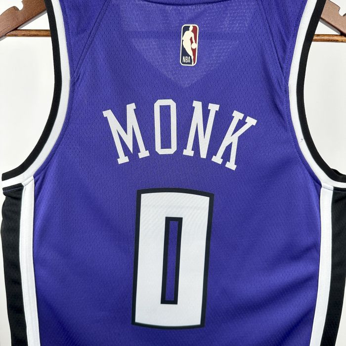 Malik Monk Sacramento Kings Classic Edition Swingman Jersey 24/25 Purple